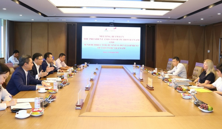 Petrovietnam và Equinor thúc đẩy phát triển năng lượng sạch tại Việt Nam