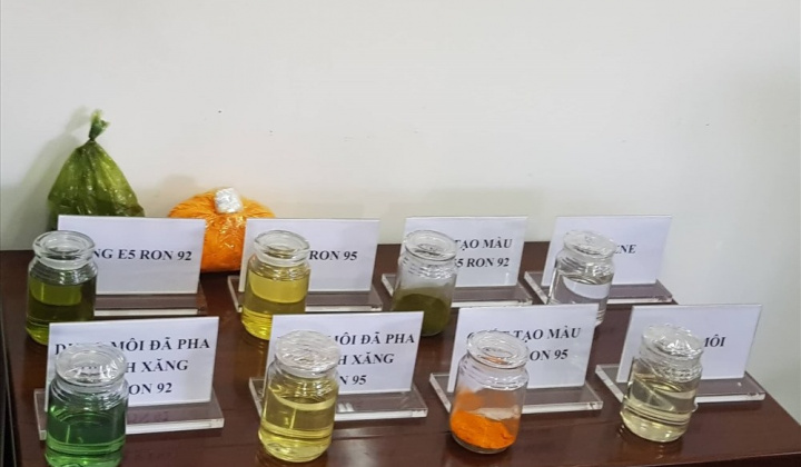 Cảnh báo sử dụng dung môi để pha chế xăng bất hợp pháp