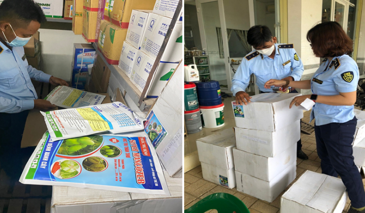 Đồng Tháp tạm giữ 200 kg thuốc bảo vệ thực vật không được phép sử dụng tại Việt Nam