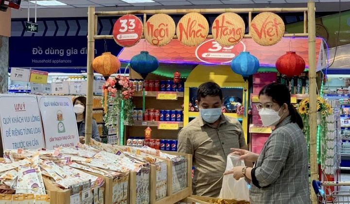 Hàng trăm siêu thị của Saigon Co.op đồng loạt khuyến mãi sản phẩm hàng Việt