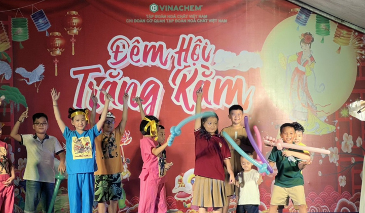Vinachem: Rộn ràng Đêm hội Trăng rằm - Vui đón Trung thu