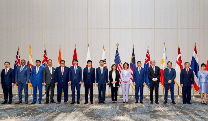 Bộ trưởng 14 nước thống nhất về khuôn khổ hợp tác kinh tế Ấn Độ Dương - Thái Bình Dương