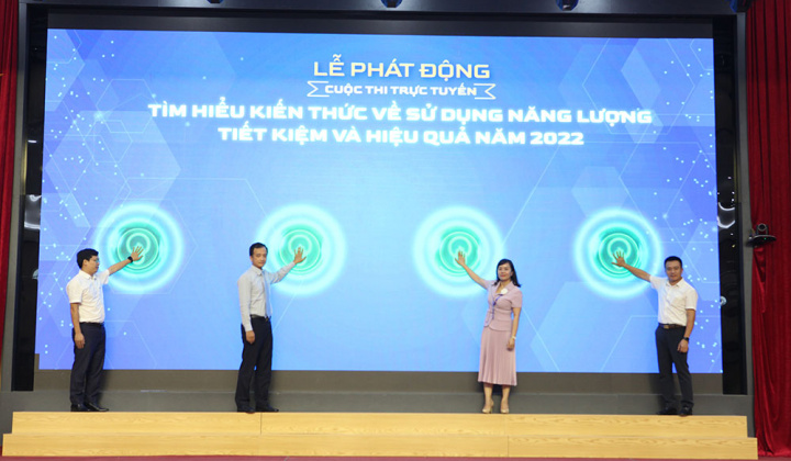 Phát động cuộc thi trực tuyến "Tìm hiểu kiến thức về sử dụng năng lượng tiết kiệm và hiệu quả năm 2022"