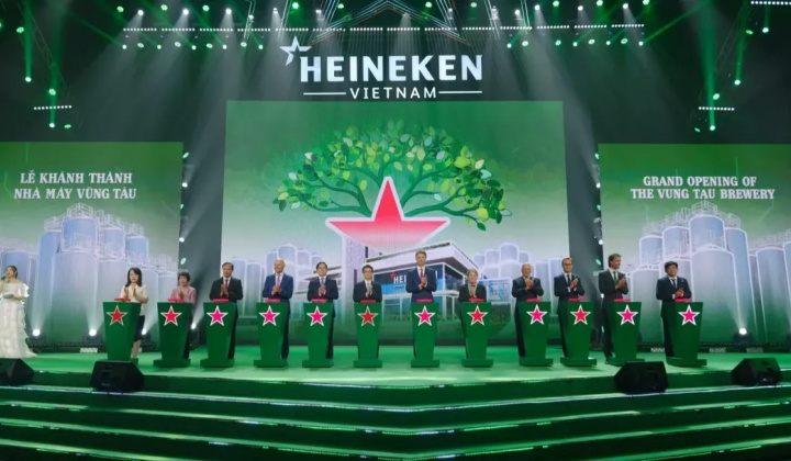 Heineken khánh thành Nhà máy bia lớn nhất Đông Nam Á tại Việt Nam