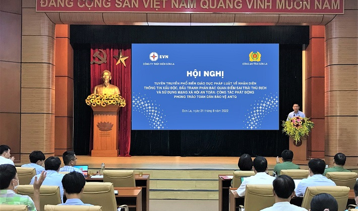 Thủy điện Sơn La: Tuyên truyền, phổ biến, giáo dục pháp luật năm 2022