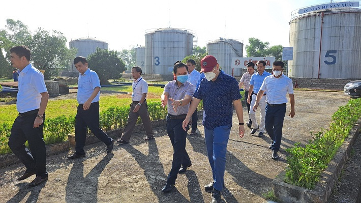 Petrolimex khảo sát thực tế Kho K133 - Xăng dầu Hà Sơn Bình