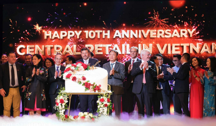 Central Retail đánh dấu hành trình 10 năm hoạt động tại Việt Nam đầy ấn tượng
