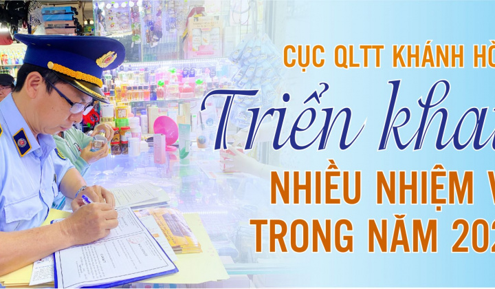 Cục QLTT Khánh Hòa: Triển khai nhiều nhiệm vụ trong năm 2023