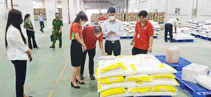 Đoàn liên ngành TW số 6 kiểm tra công tác an toàn thực phẩm tại Tiền Giang