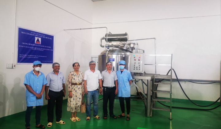 Gia Lai: Hỗ trợ bộ máy trích ly, cô đặc chân không trong chế biến cà phê