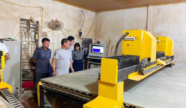Vĩnh Phúc: Nghiệm thu đề án “Hỗ trợ kinh phí đầu tư máy móc thiết bị trong sản xuất mộc”
