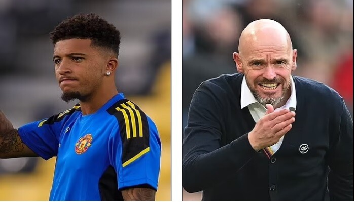 Jadon Sancho phải tập luyện một mình