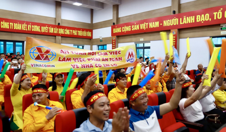 TKV: Sôi nổi Hội thi An toàn vệ sinh viên giỏi TKV lần thứ 12