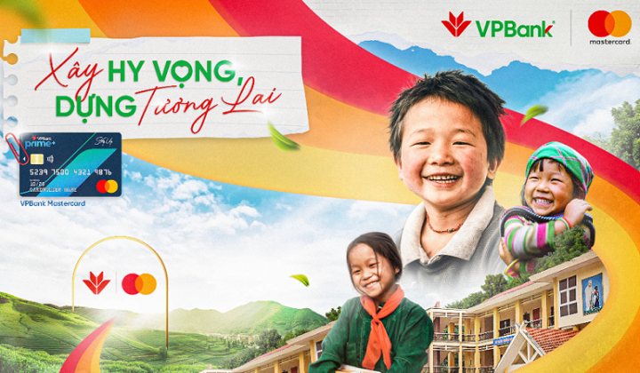 VPBank và Mastercard hợp tác hỗ trợ trẻ em có hoàn cảnh khó khăn tại Việt Nam
