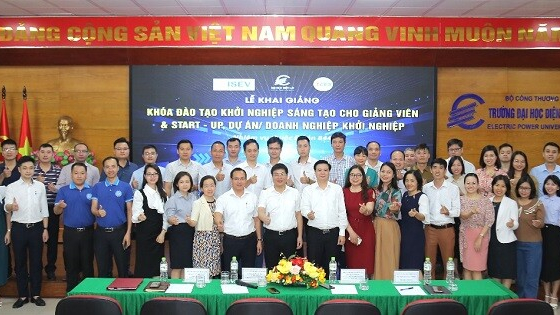 Trường Đại học Điện lực tổ chức thành công các khóa đào tạo khởi nghiệp sáng tạo