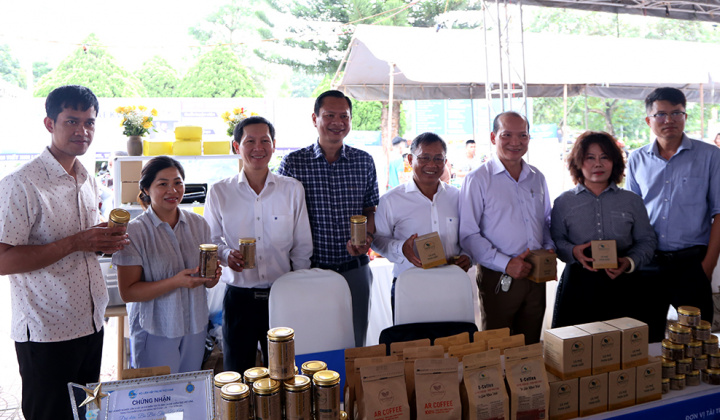 150 gian hàng trưng bày sản phẩm tại Ngày hội khởi nghiệp đổi mới sáng tạo tỉnh Đắk Lắk năm 2023