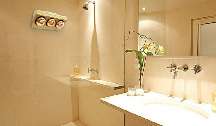 Những tác dụng tuyệt vời của đèn sưởi nhà tắm