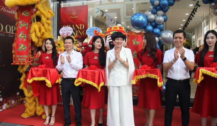 Thời trang HeraDG: Thêm không gian mới nâng cao trải nghiệm mua sắm cho khách hàng