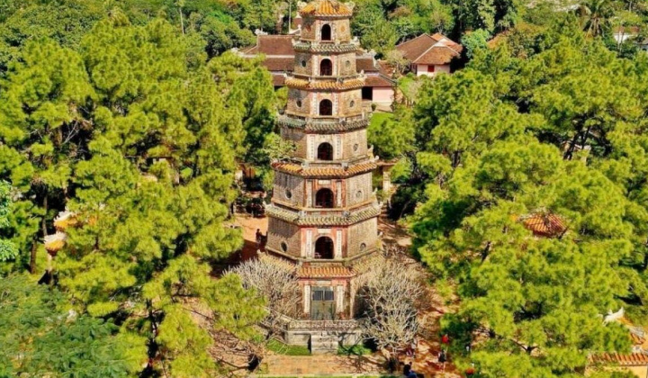 Chùa Thiên Mụ - Thần Kinh Nhị Thập Cảnh của Cố đô Huế