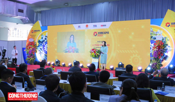 VIMEXPO 2023: Kết nối chuỗi cung ứng công nghiệp hỗ trợ và chế biến chế tạo