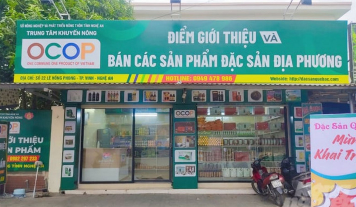 Nghệ An: Nhiều giải pháp đẩy mạnh tìm kiếm thị trường cho các sản phẩm OCOP