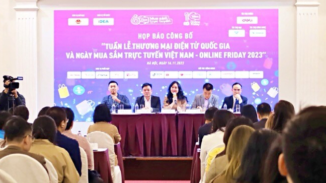 Ngày mua sắm trực tuyến Việt Nam - Online Friday 2023: Mục tiêu chốt 3 triệu đơn hàng