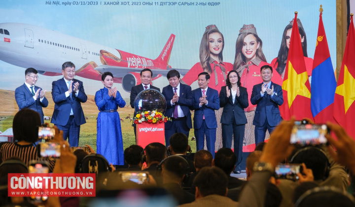 Công bố đường bay thẳng giữa Việt Nam và Mông Cổ