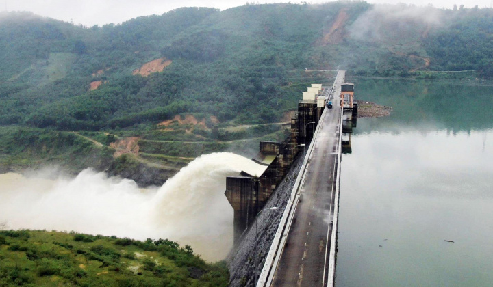 Mực nước hồ thủy điện ngày 2/11: Mực nước hồ chứa Nam Trung Bộ tăng cao