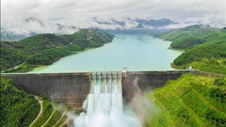 Hồ Sông Tranh 2 vận hành điều tiết cắt, giảm lũ hiệu quả cho hạ du