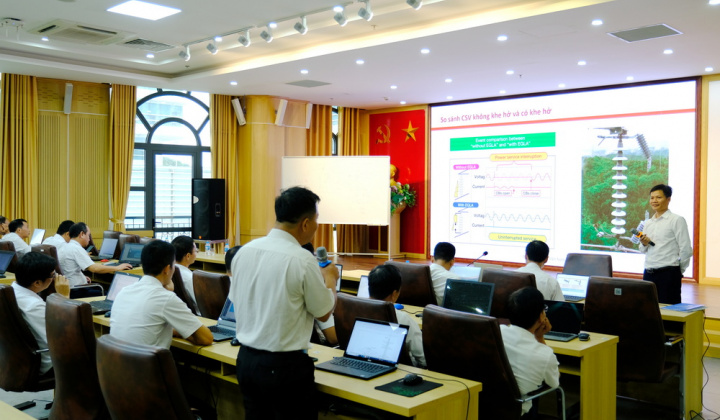 PTC1 đào tạo tính toán, lựa chọn thông số và các giải pháp vận hành chống sét van trên lưới truyền tải