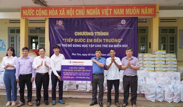 Thủy điện Sông Ba Hạ, EVNGENCO2: Lan tỏa yêu thương đến Suối Trai