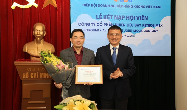 Petrolimex Aviation chính thức trở thành Hội viên Hiệp hội doanh nghiệp hàng không Việt Nam