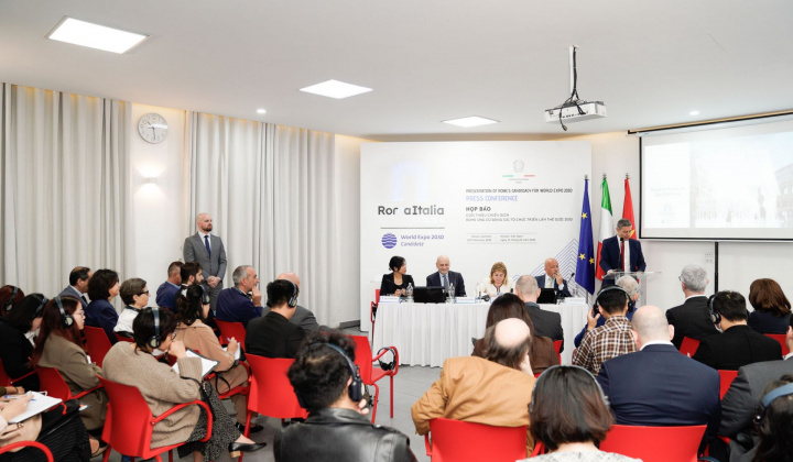 Roma xúc tiến quảng bá chiến dịch ứng cử đăng cai World Expo 2030 tại Việt Nam
