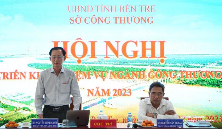 Sở Công Thương Bến Tre: Tổ chức hội nghị triển khai nhiệm vụ ngành Công Thương năm 2023