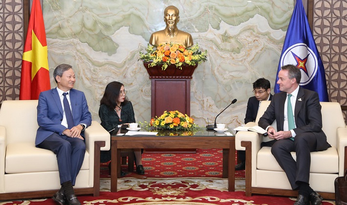 Tập đoàn Điện lực Việt Nam tiếp Quỹ Liên minh Năng lượng toàn cầu cho con người và hành tinh