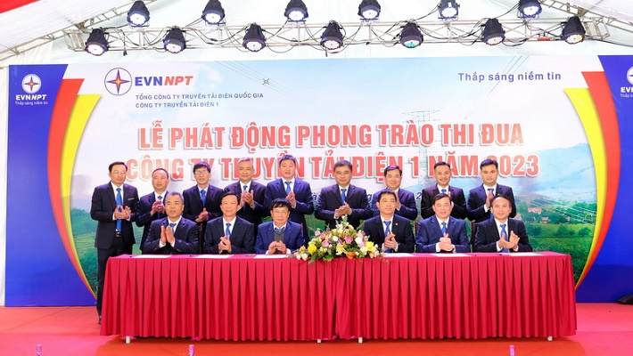 Công ty Truyền tải Điện 1 phát động phong trào thi đua năm 2023