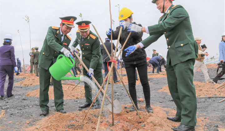 Tổng công ty Đông Bắc hưởng ứng “Tết trồng cây đời đời nhớ ơn Bác Hồ”