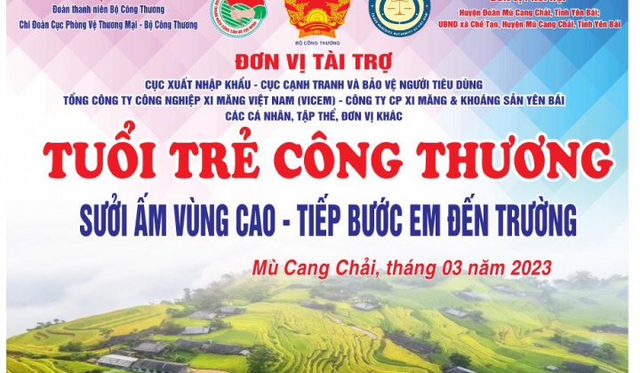 Tuổi trẻ Công Thương 2023: Tiếp bước em đến trường