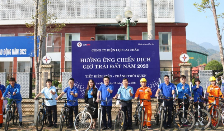 PC Lai Châu: Hưởng ứng chiến dịch “Giờ trái đất năm 2023”