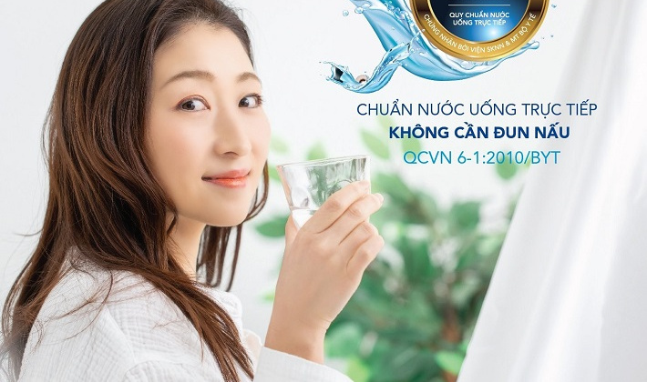 Gia dụng Hòa Phát ra mắt Máy lọc nước cảm ứng với loạt tính năng nổi trội