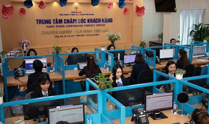 EVNHANOI luôn nâng cao chất lượng chăm sóc khách hàng
