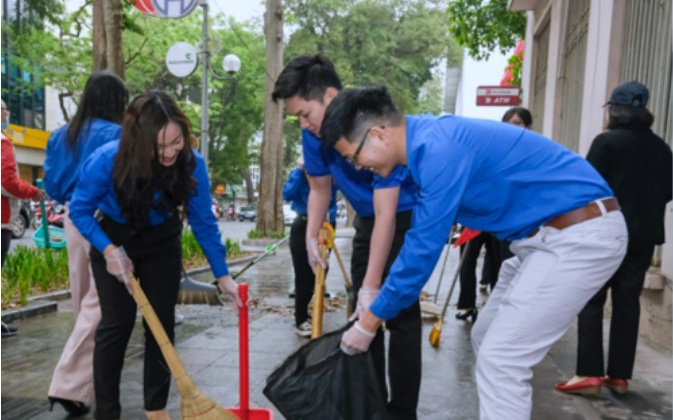 Đoàn Thanh niên Cục Kỹ thuật An toàn và Môi trường Công nghiệp: Xây dựng mô hình văn phòng xanh - sạch - đẹp