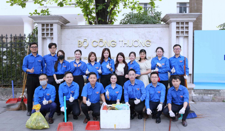 Đoàn Thanh niên Cục Xuất nhập khẩu lan toả tinh thần xanh
