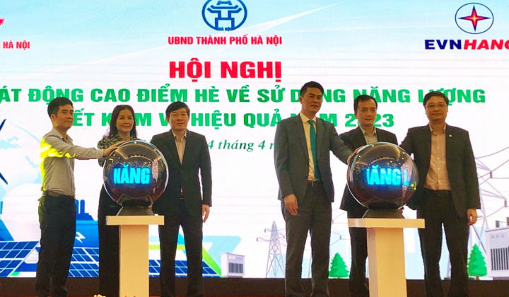 Hà Nội: Phát động cao điểm hè về sử dụng năng lượng tiết kiệm và hiệu quả năm 2023