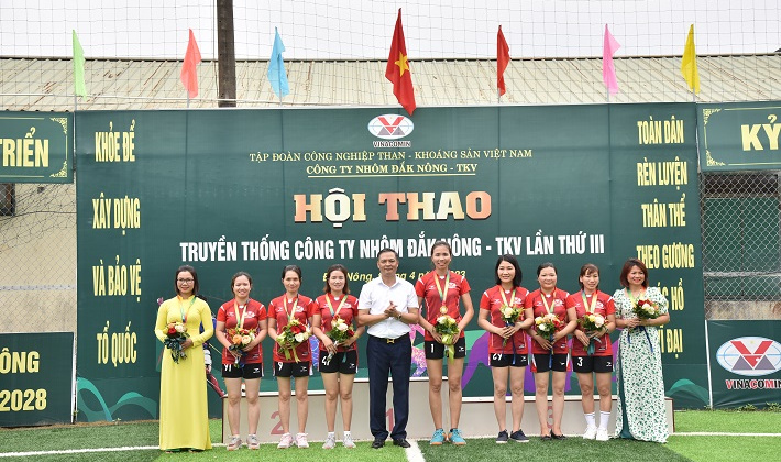 Bế mạc Hội thao truyền thống Công ty Nhôm Đắk Nông