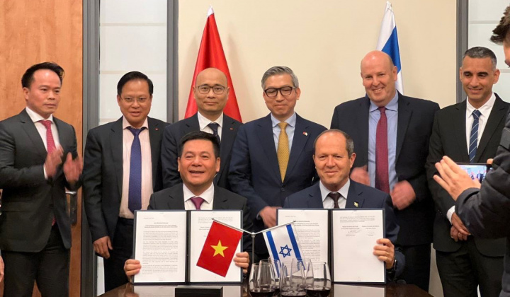 Kết thúc đàm phán FTA giữa Việt Nam và Israel