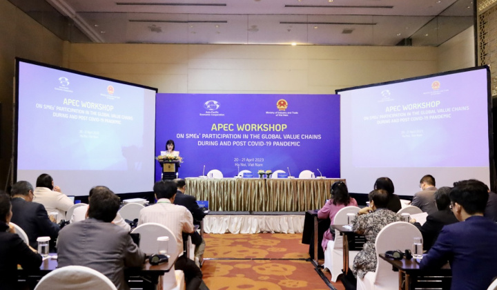 Hội thảo APEC về sự tham gia của các doanh nghiệp vừa và nhỏ (SMEs) vào chuỗi giá trị toàn cầu trong và sau đại dịch Covid-19