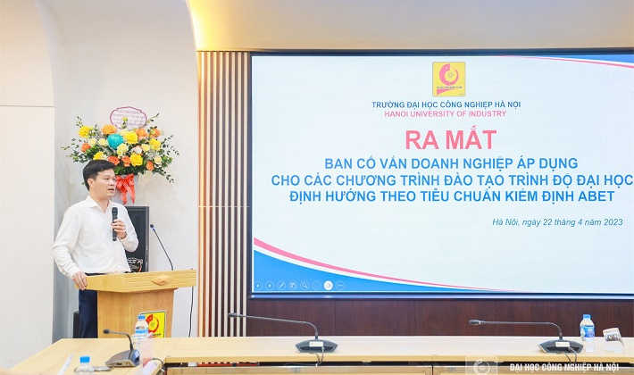 Đại học Công nghiệp Hà Nội ra mắt ban cố vấn doanh nghiệp