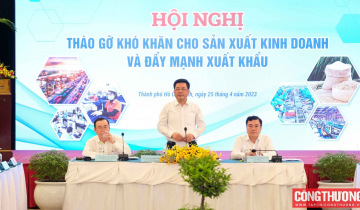 Bộ Công Thương tổ chức Hội nghị “Tháo gỡ khó khăn trong sản xuất kinh doanh và đẩy mạnh xuất khẩu”