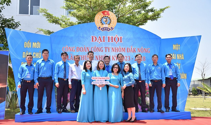 Công đoàn Công ty Nhôm Đắk Nông tổ chức Đại hội lần thứ II